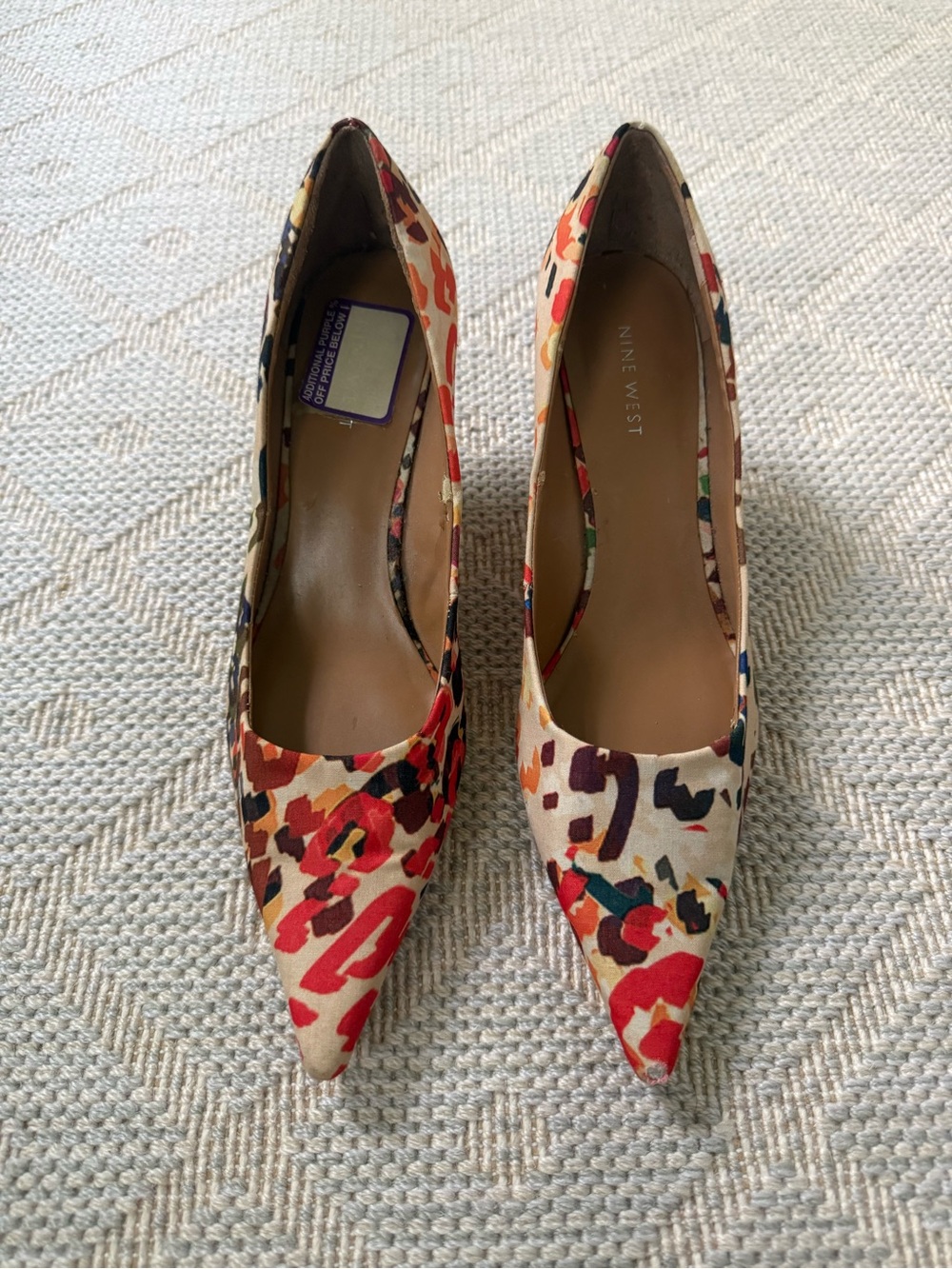 Nine West Multicolor Pointed-Toe Pumps